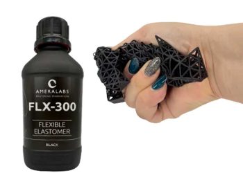 AmeraLabs 推出用于耐用弹性体部件的 FLX-300 柔性树脂